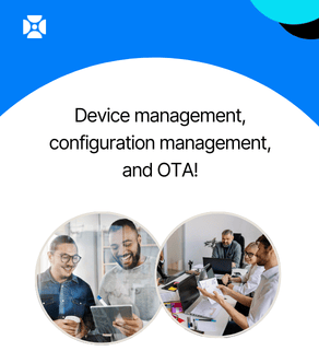 Device management, configuration management and OTA with Zoho IoT